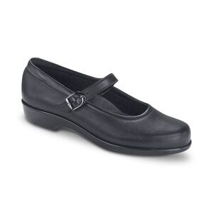 SAS Black Mary Jane Flats
